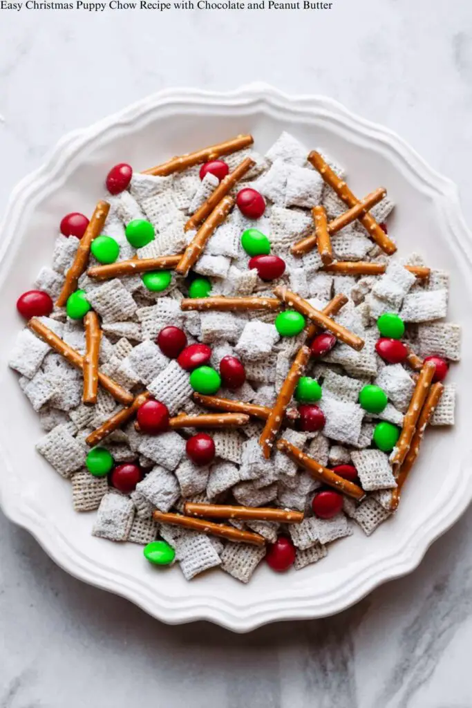 Christmas Puppy Chow 4 Christmas Puppy Chow