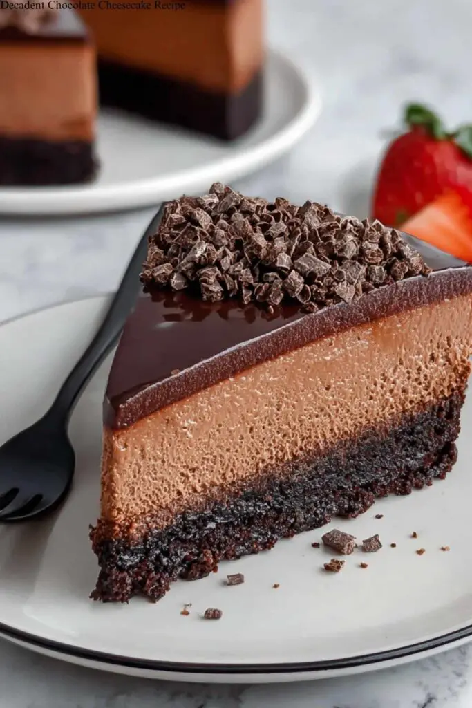 Decadent Chocolate Cheesecake Recipe 4 Decadent Chocolate Cheesecake Recipe