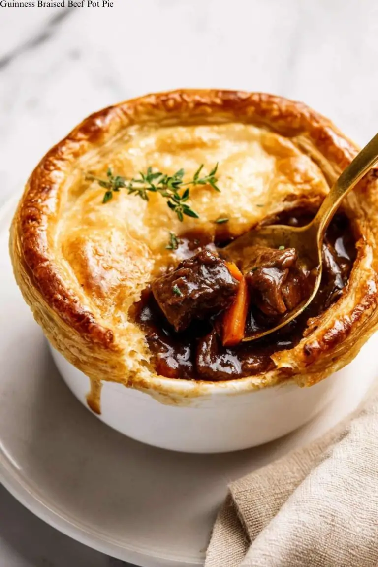 Guinness Braised Beef Pot Pie