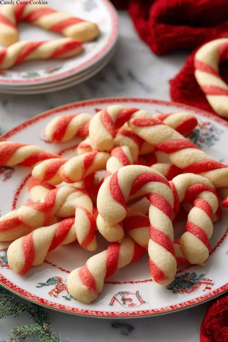 Candy Cane Cookies