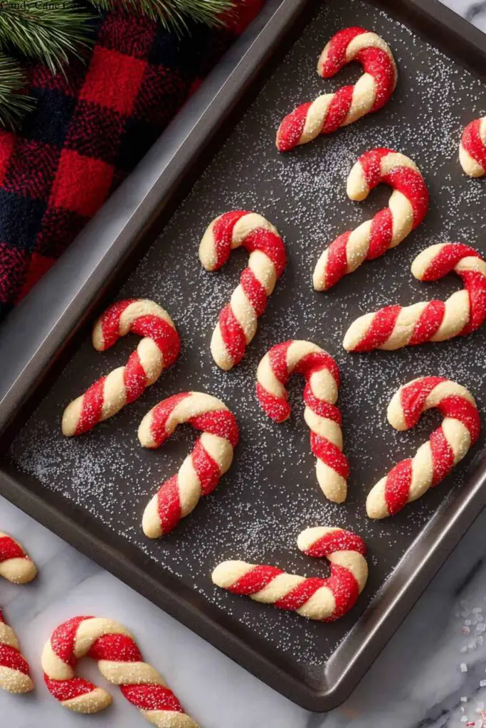 Candy Cane Cookies