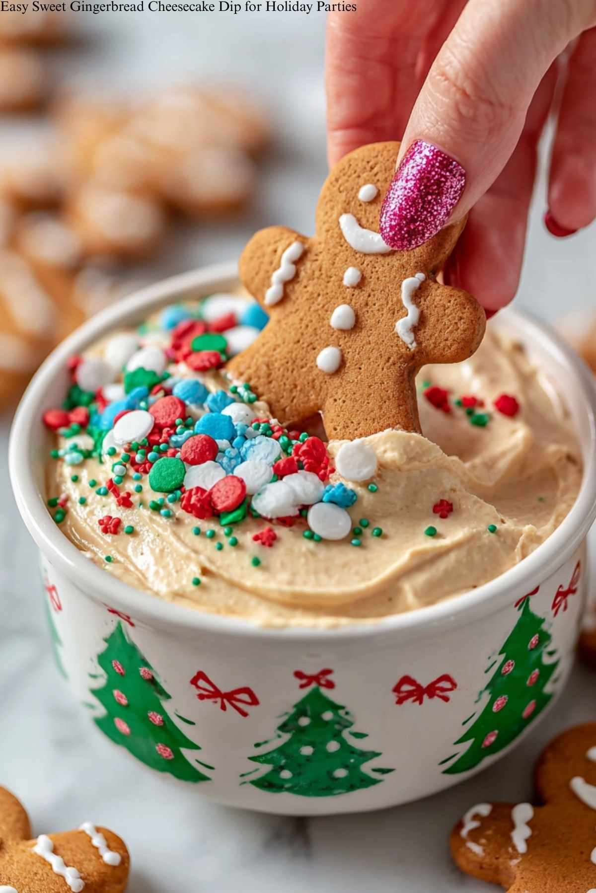 Sweet Gingerbread Cheesecake Dip Recipe