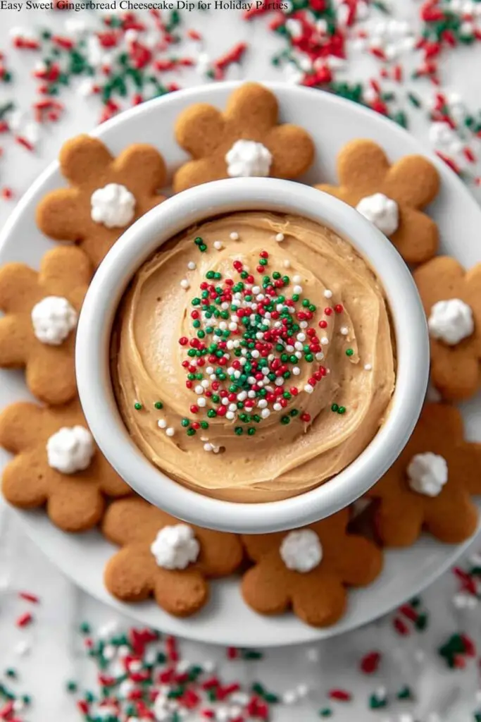 Sweet Gingerbread Cheesecake Dip Recipe 4 Sweet Gingerbread Cheesecake Dip Recipe