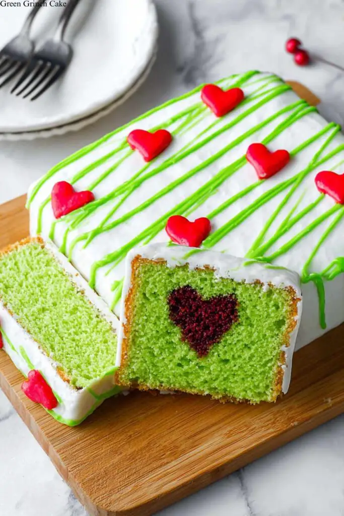 Green Grinch Cake