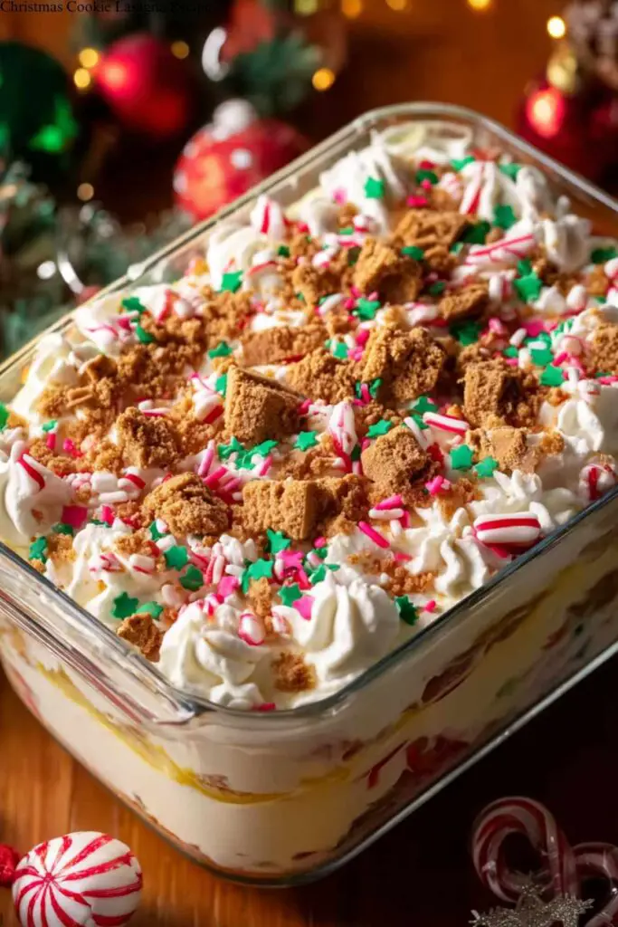 Christmas Cookie Lasagna Recipe 4 Christmas Cookie Lasagna Recipe
