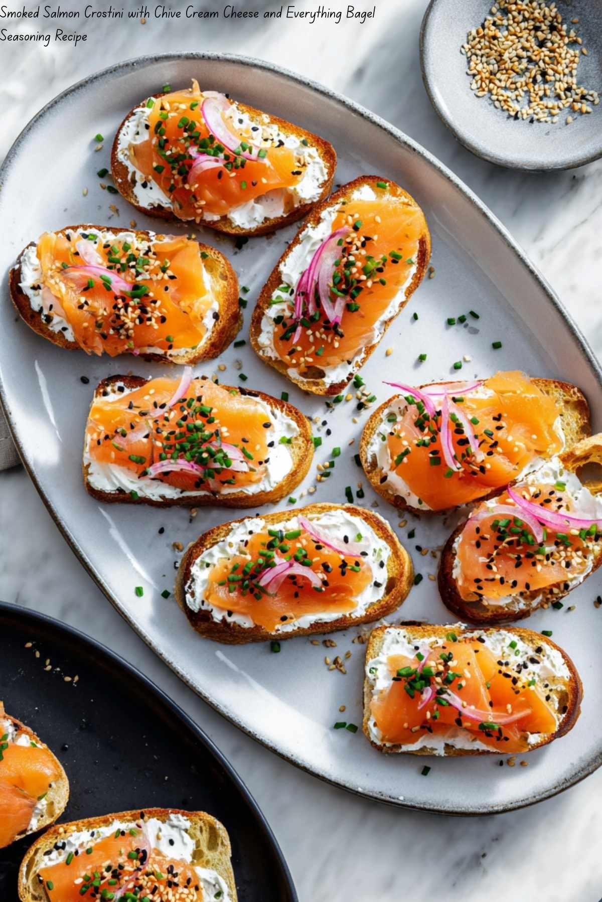 Smoked Salmon Crostini