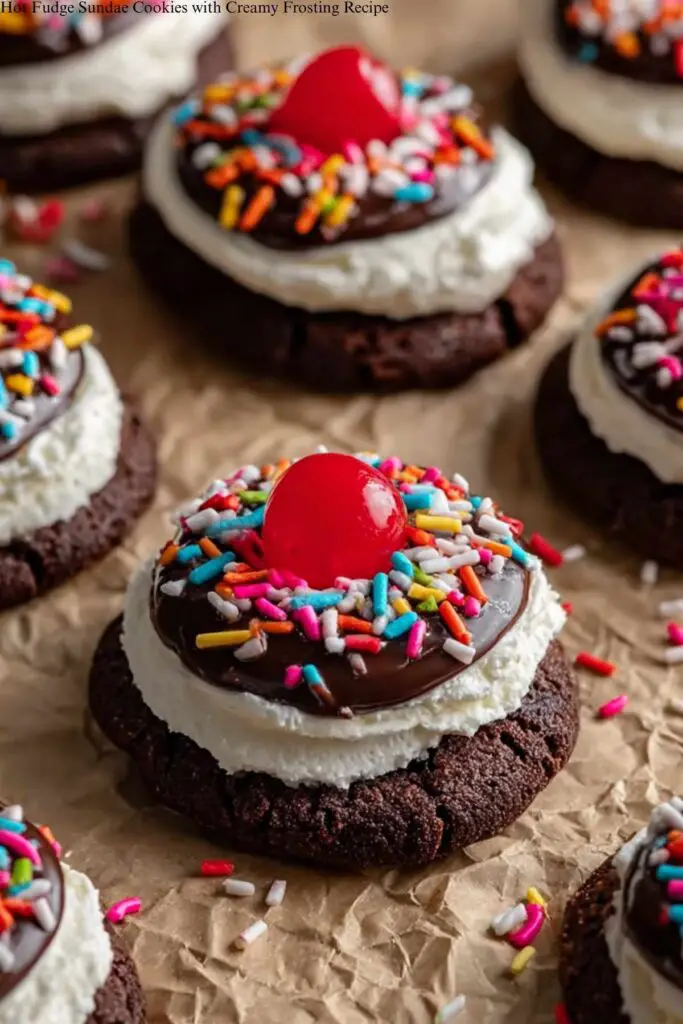 Hot Fudge Sundae Cookies Recipe 4 Hot Fudge Sundae Cookies Recipe