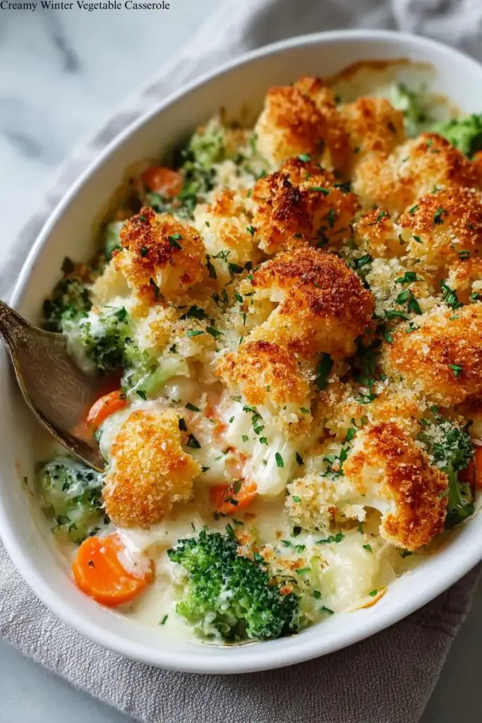 Creamy Winter Vegetable Casserole 4 Creamy Winter Vegetable Casserole