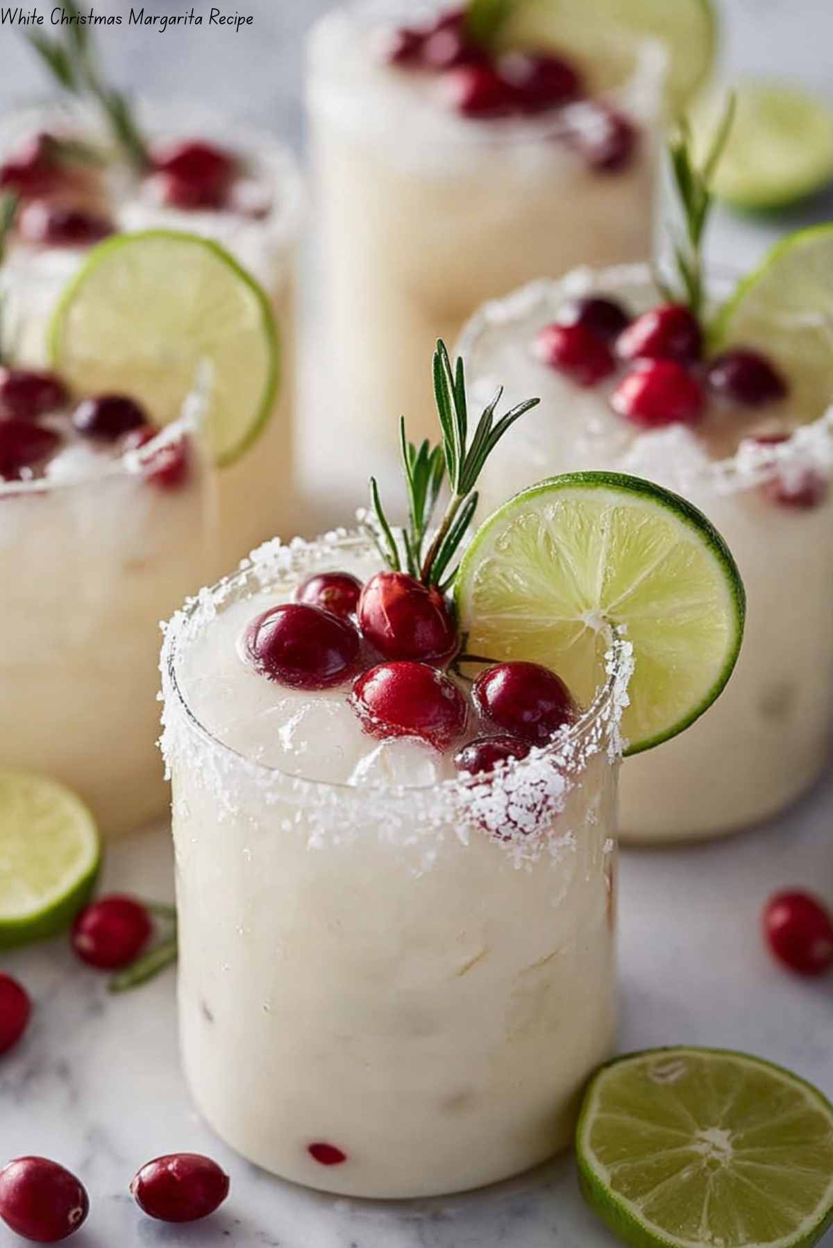 White Christmas Margarita
