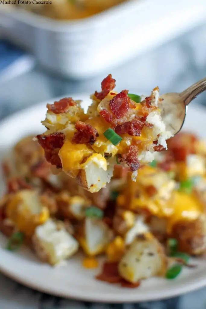 Mashed Potato Casserole 4 Mashed Potato Casserole