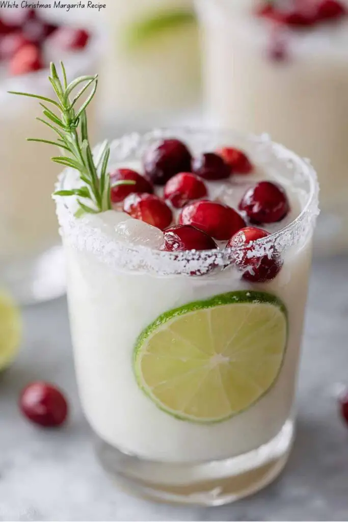 White Christmas Margarita 4 White Christmas Margarita