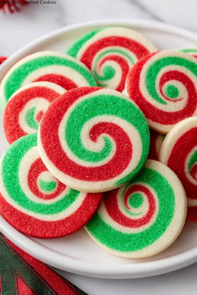 Christmas Pinwheel Cookies