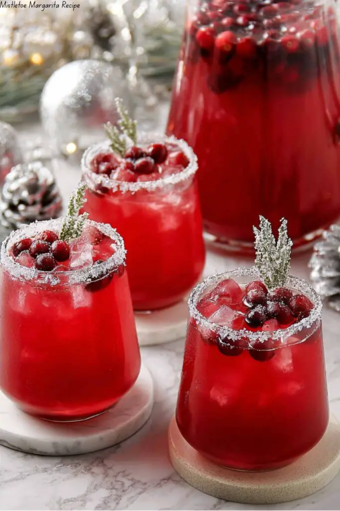 Festive Mistletoe Margarita 4 Festive Mistletoe Margarita
