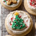 Vanilla Bean Sugar Cookies with Caramel Buttercream Recipe