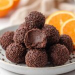 Juicy Orange Chocolate Christmas Truffles
