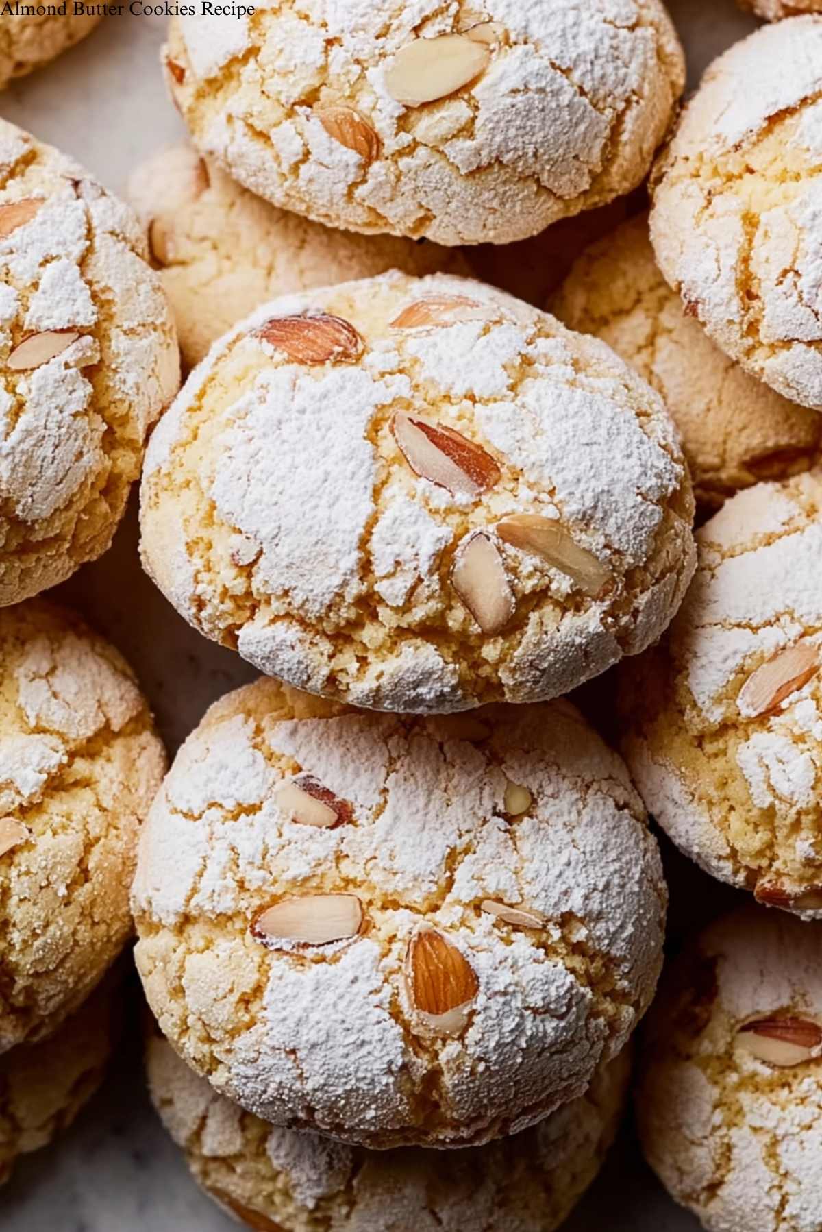 Almond Butter Cookies Recipe