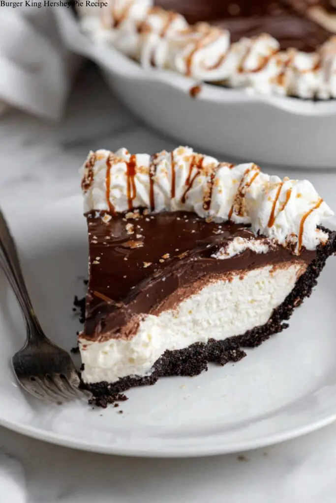Burger King Copycat Hershey Pie