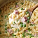 Creamy Ham Mac and Cheese Soup Recipe