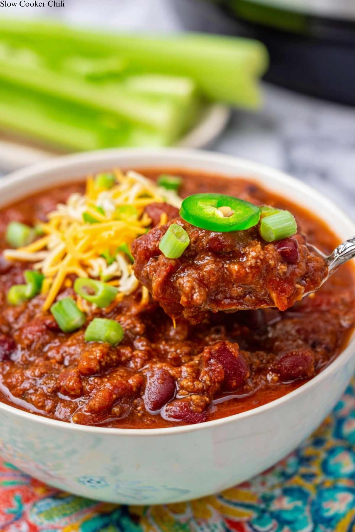 Slow Cooker Chili