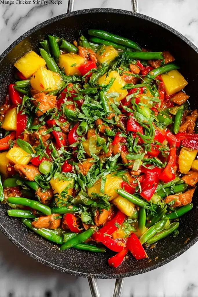 Mango Chicken Stir Fry Recipe