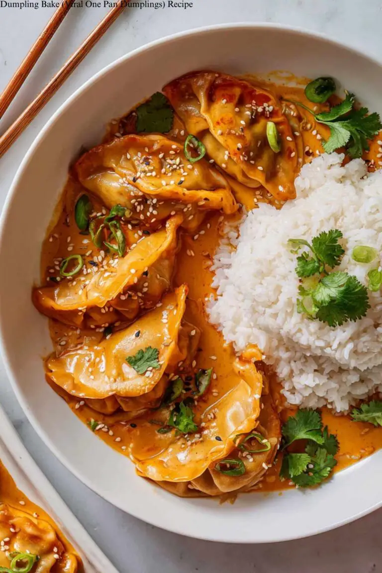Dumpling Bake (Viral One Pan Dumplings) Recipe