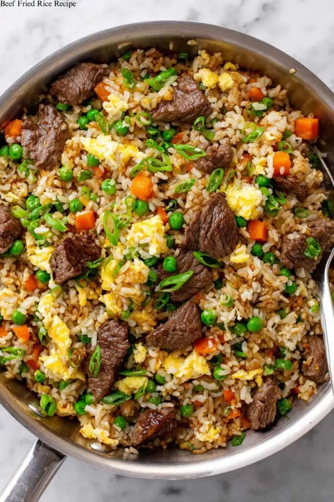 Beef Fried Rice Recipe