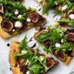 Caramelized Onion Fig Goat Cheese Pizza Recipe