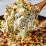 Cheesy Spinach Chicken Pasta Bake Recipe