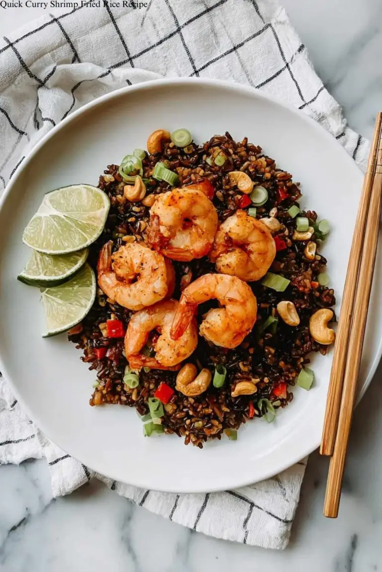 Quick Curry Shrimp Fried Rice Recipe