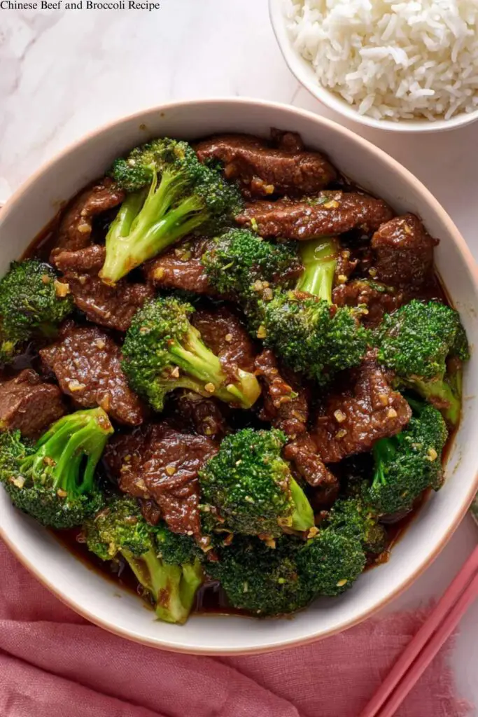Chinese Beef and Broccoli Recipe