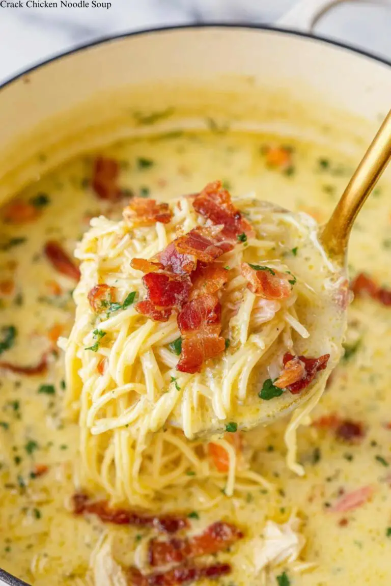 Crack Chicken Noodle Soup