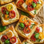 Tomato Tartlets with Puff Pastry Recipe