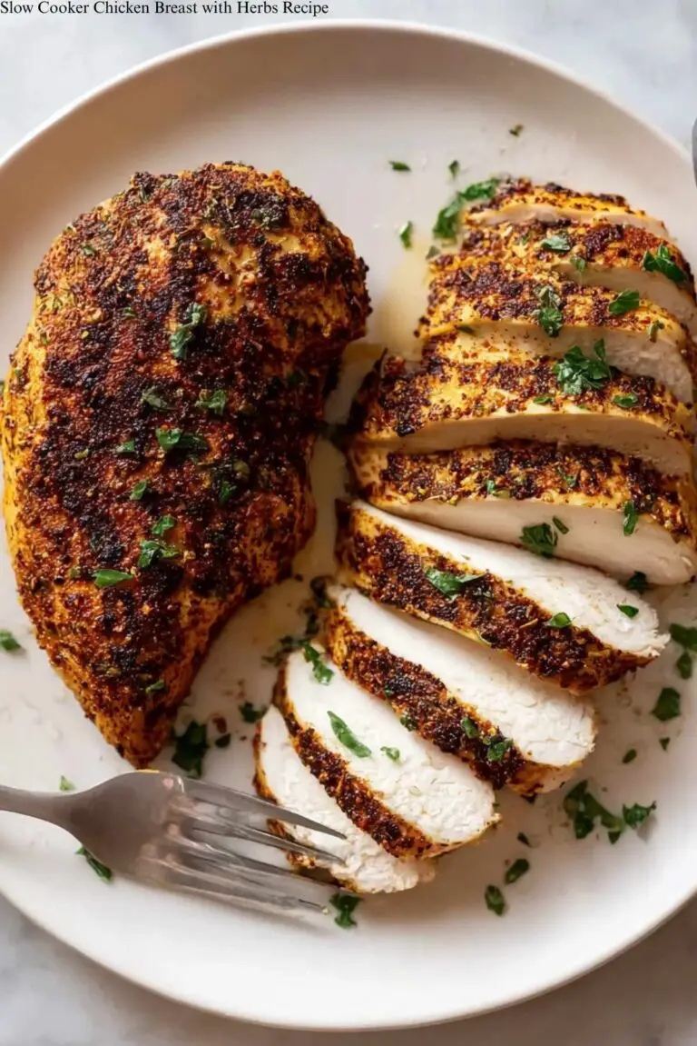 Slow Cooker Chicken Breast with Herbs Recipe