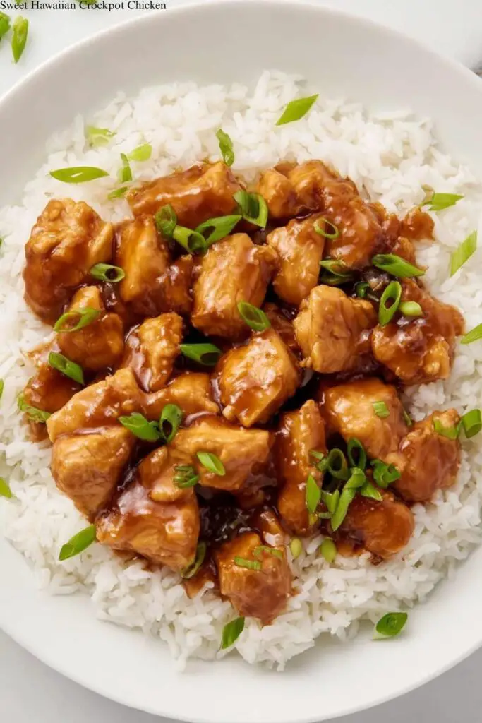 Sweet Hawaiian Crockpot Chicken 4 Sweet Hawaiian Crockpot Chicken