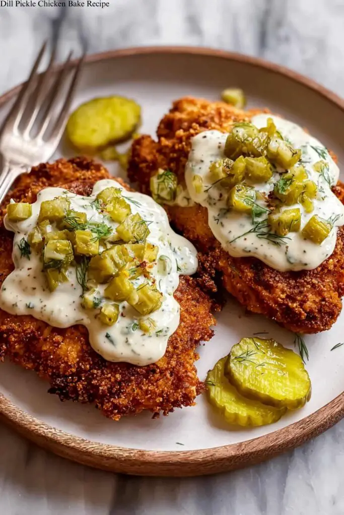 Dill Pickle Chicken Bake Recipe 4 Dill Pickle Chicken Bake Recipe