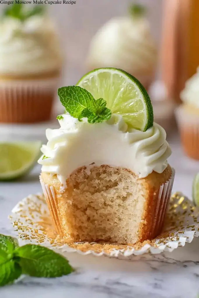 Ginger Moscow Mule Cupcake Recipe 4 Ginger Moscow Mule Cupcake Recipe