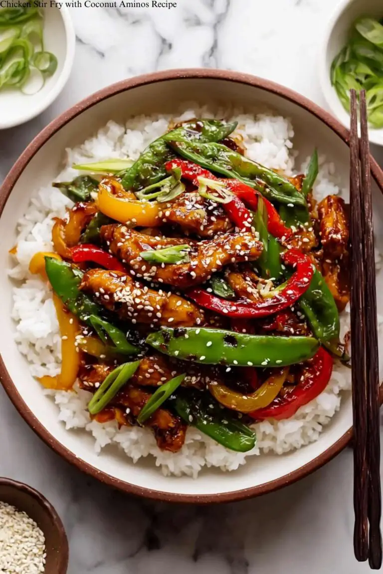 Chicken Stir Fry with Coconut Aminos Recipe
