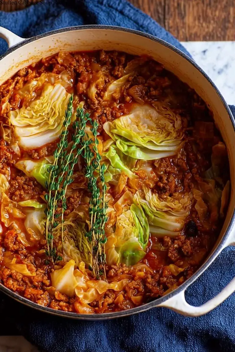 Stuffed Cabbage Soup Recipe