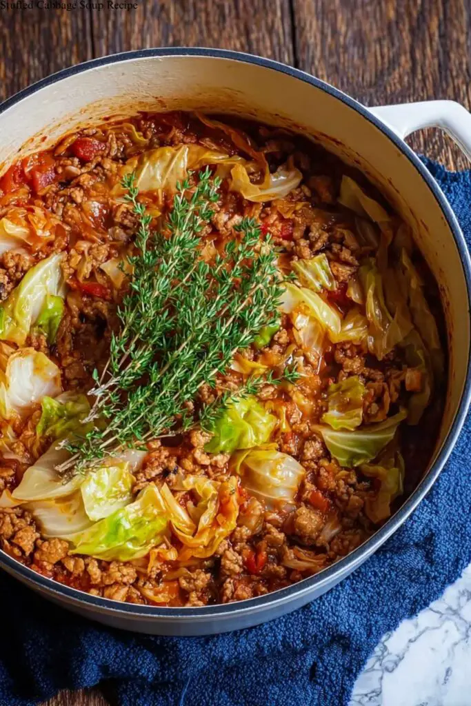 Stuffed Cabbage Soup Recipe