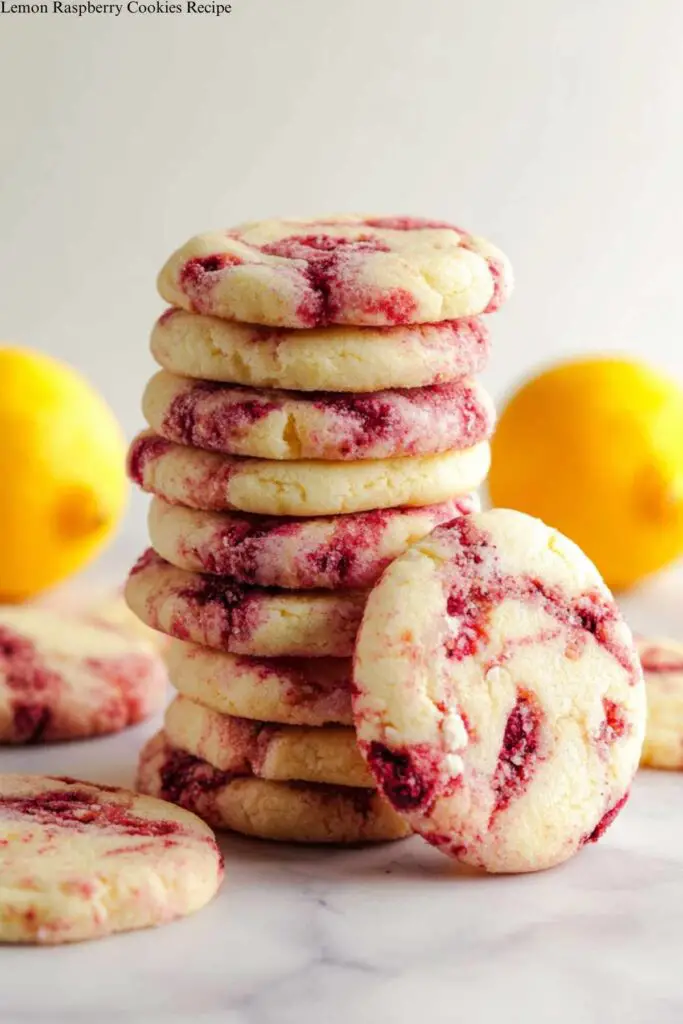 Lemon Raspberry Cookies Recipe