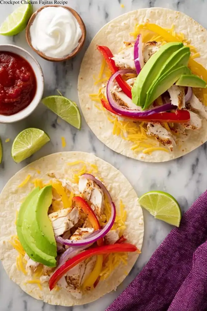 Crockpot Chicken Fajitas Recipe