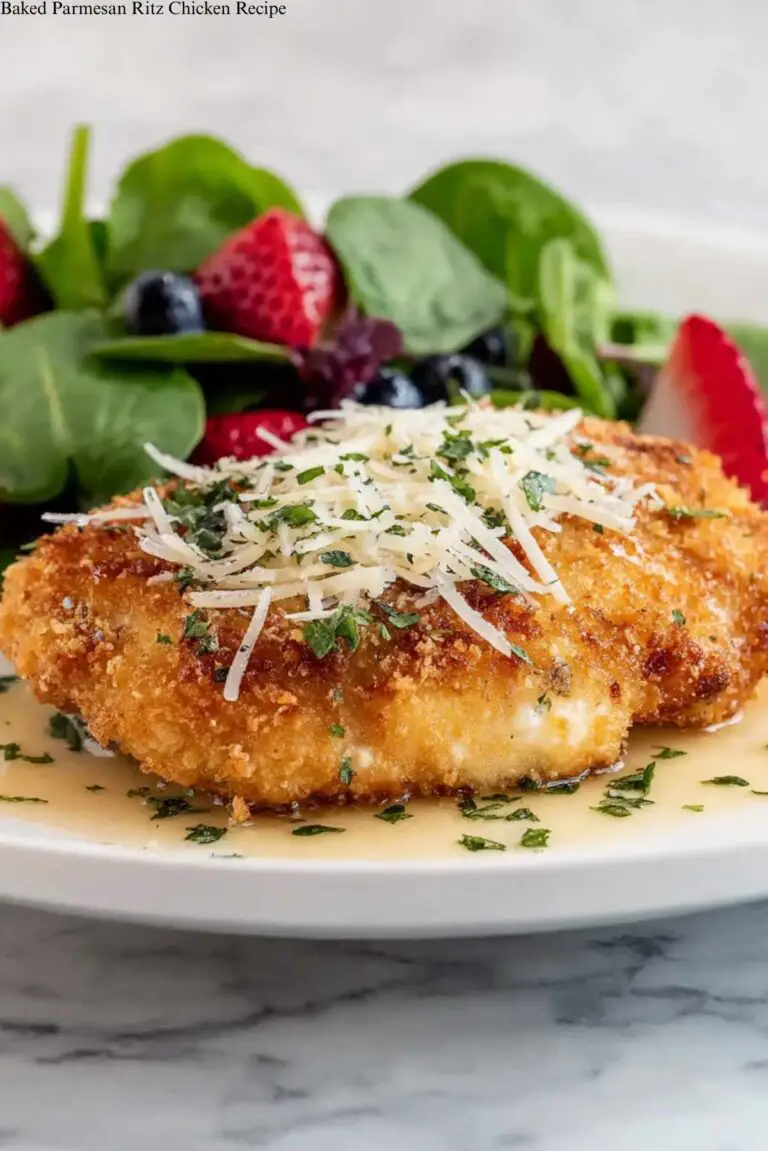 Baked Parmesan Ritz Chicken Recipe