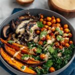 Curried Sweet Potato and Chickpea Sheet Pan Dinner Recipe