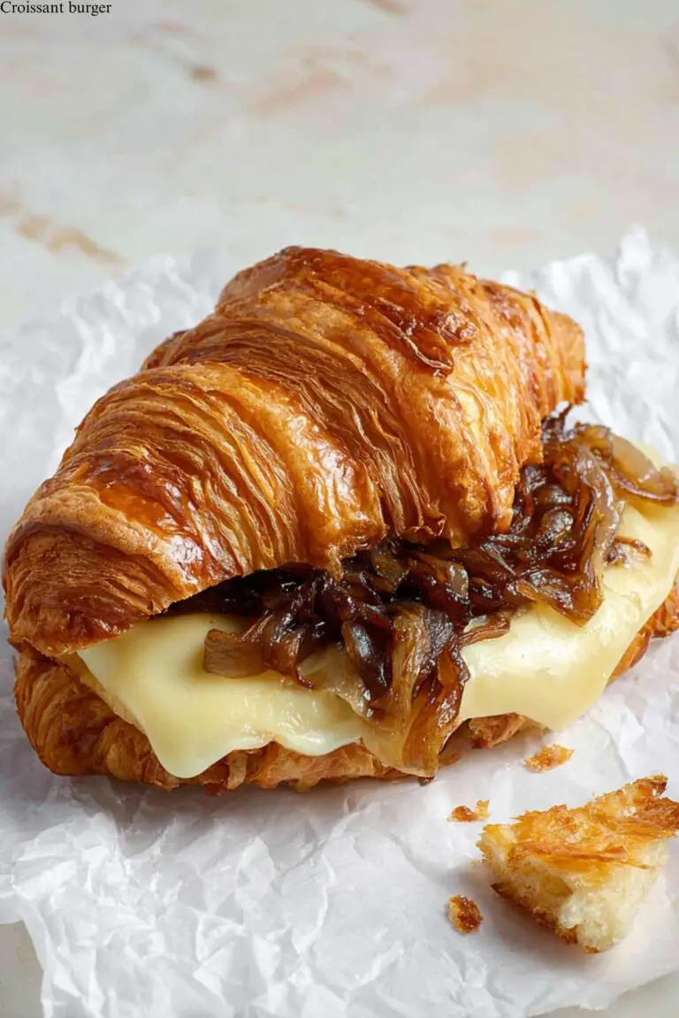 Croissant Burger