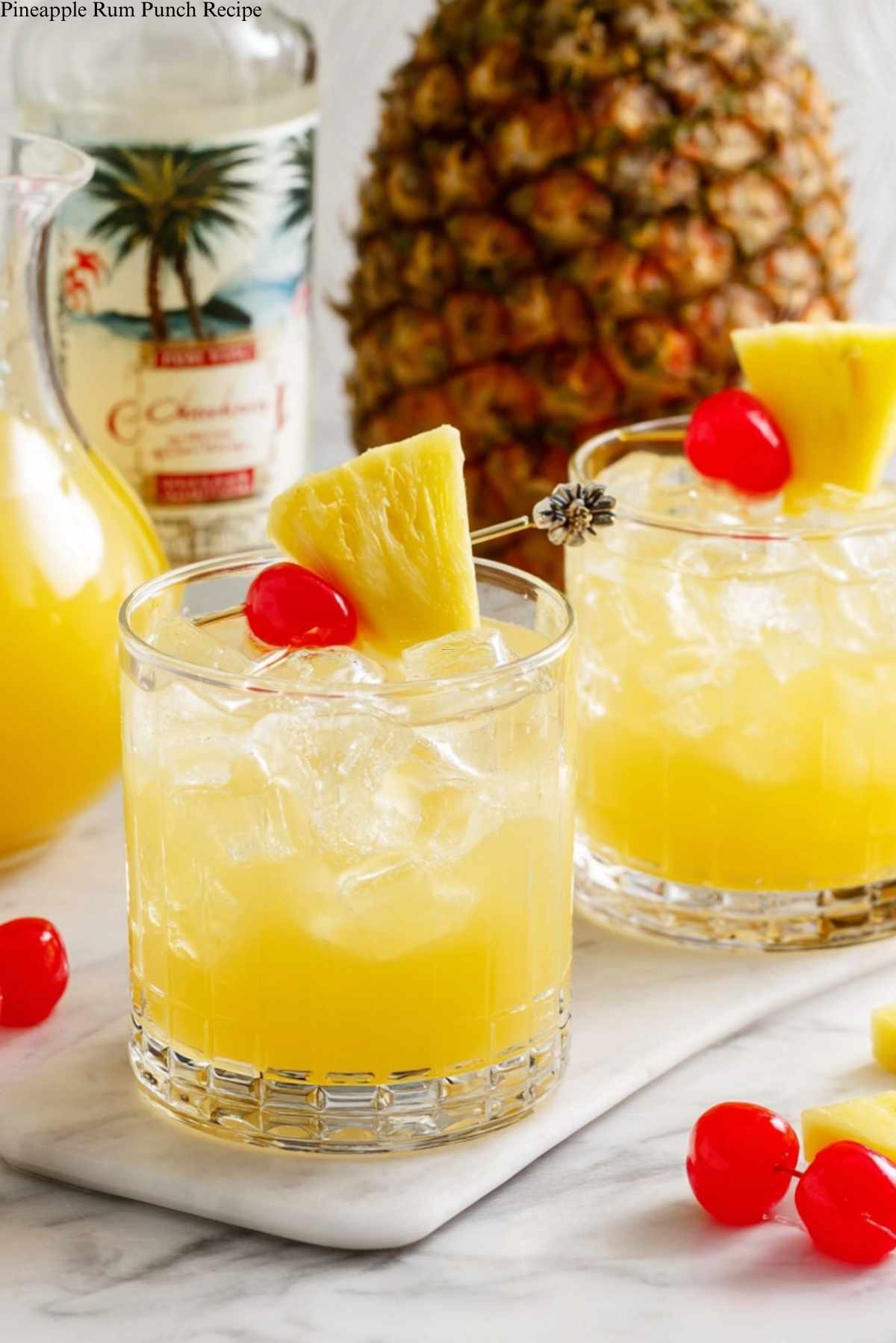Pineapple Rum Punch Recipe