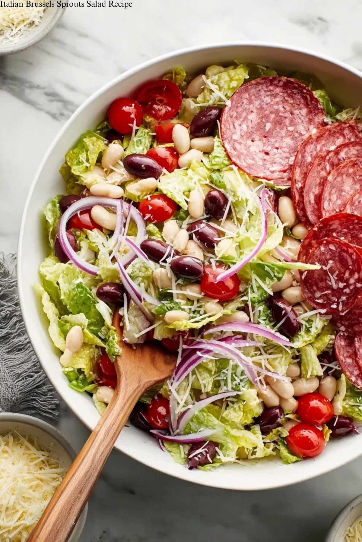 Italian Brussels Sprouts Salad Recipe