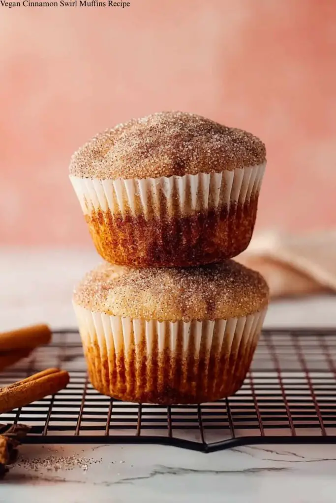 Vegan Cinnamon Swirl Muffins Recipe