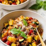 One-Pan Italian Ground Turkey & Veggie Skillet