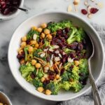 Vegan Curried Broccoli Chickpea Salad Recipe