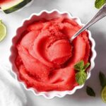 5 Minute Watermelon Sorbet Recipe